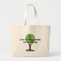 Leave it for the beaver canvas bags