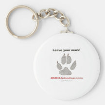 leave mark keychains