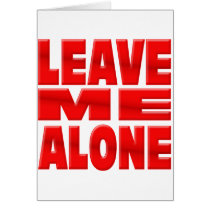 Leave me Alone