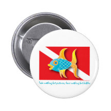 Leave Nothing But Bubbles Buttons