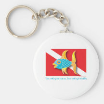 Leave Nothing But Bubbles Key Chains