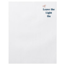 Leave The Light On Reminders Flyers