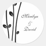 Leaved Black Branches stickers