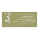 Leaved White Branches invitations