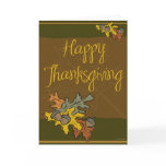 Leaves and Acorns-Thanksgiving cards
