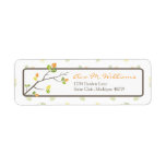 Leaves and Branches Address Label