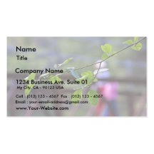 Leaves Bridges Leaf Business Card Template