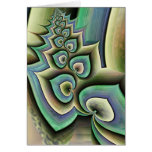 leaves greeting card