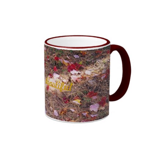 Leaves in Grass Mugs