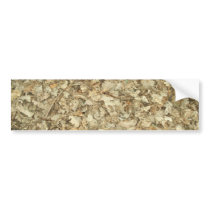 Leaves. Woodland floor. Leafy ground. Bumper Sticker