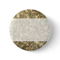 Leaves. Woodland floor. Leafy ground. Pinback Button