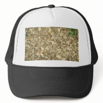 Leaves. Woodland floor. Leafy ground. Trucker Hat