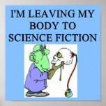 leaving my body to science fiction posters