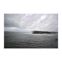 Leaving the bay in Sydney Canvas Prints