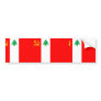 Lebanese Communist Party, Colombia Political flag Bumper Stickers