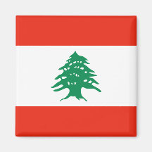 Lebanon Flag Magnet