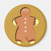Lebkuchenmann gingerbread man magnete