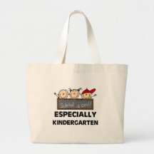 L'école de jardin d'enfants est les T-shirts et le Sac De Toile
