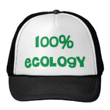L'écologie et réutilisent des produits et des conc casquette de camionneur
