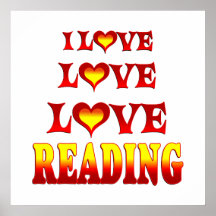 Lecture d'amour d'amour posters