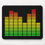 LED Equalizer Panel Funny Mousepad Humour