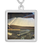 Ledger and Eyeglasses Pendant