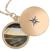 Ledger and Eyeglasses Pendant