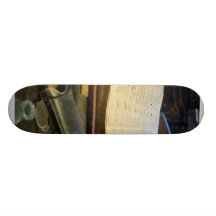 Ledger and Eyeglasses Skateboard Decks