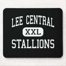 Lee Central - Stallions - High - Bishopville Mousepad