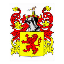 Lee (English) Coat of Arms Post Card