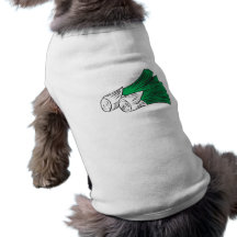 leeks dog tee