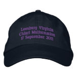 Leesburg Virginia embroidered hats