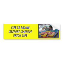 Leesport Leadfoot Bryon Sipe Bumper Sticker