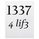 Leet 4 Life Custom Letterhead