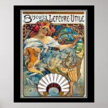 Lefevre Biscuits Vintage Posters