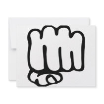 left fist icon custom announcements