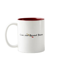 Left Handed Pony Chat Cup Mugs