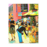 Left on Santa Monica - Postcard