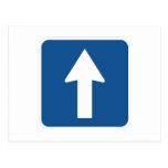 Left Right Up Arrow Sign - Products & Designs! Post Card
