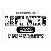 Left Wing University Post Cards