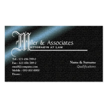 Legal law attorney lawyer firm business card template