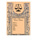 LEGAL OFFICE, ATTORNEY Monogram Business Card Template