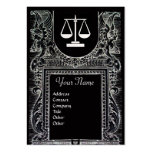 LEGAL OFFICE, ATTORNEY Monogram Pearl Business Cards