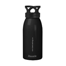 Legal stuff is HARD water bottle (Black)