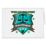 Legal World's Greatest Paralegal Card