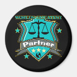 Legal World's Greatest Partner Refrigerator Magnets