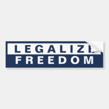 Légalisez la liberté adhésif pour voiture