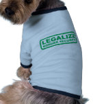Legalize Border Security pet clothing