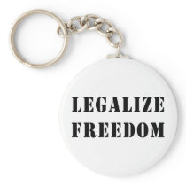 Legalize Freedom Keychain