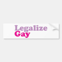 legalize gay lav mgt bumper stickers